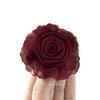French Wine Red Rose Hair Clip Flower Clip Headband Hairpin New Year Beach Accessories Hair Accessory
