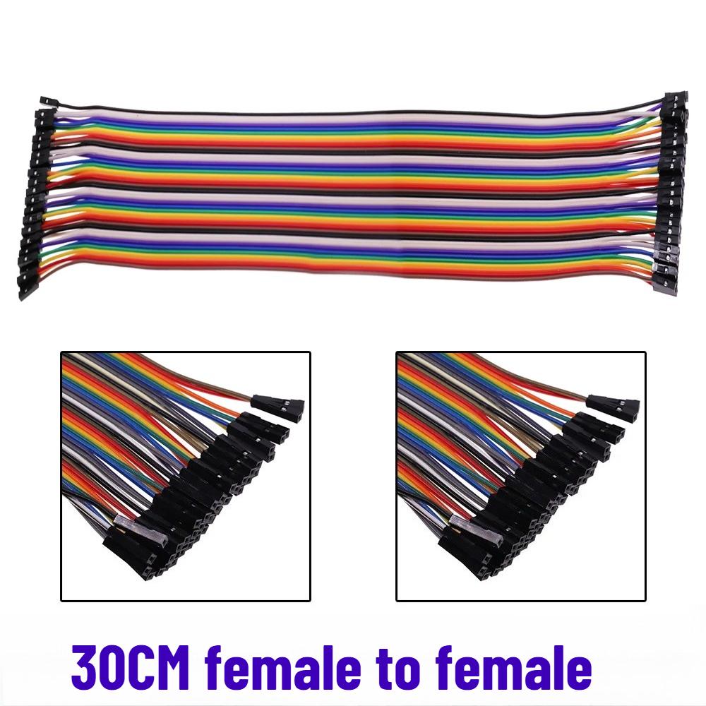 40Pin Dupont Line 10/20/30CM Male to Male , Male to Female , Female to Female Jumper Wire Dupont Cable for Arduino DIY KIT