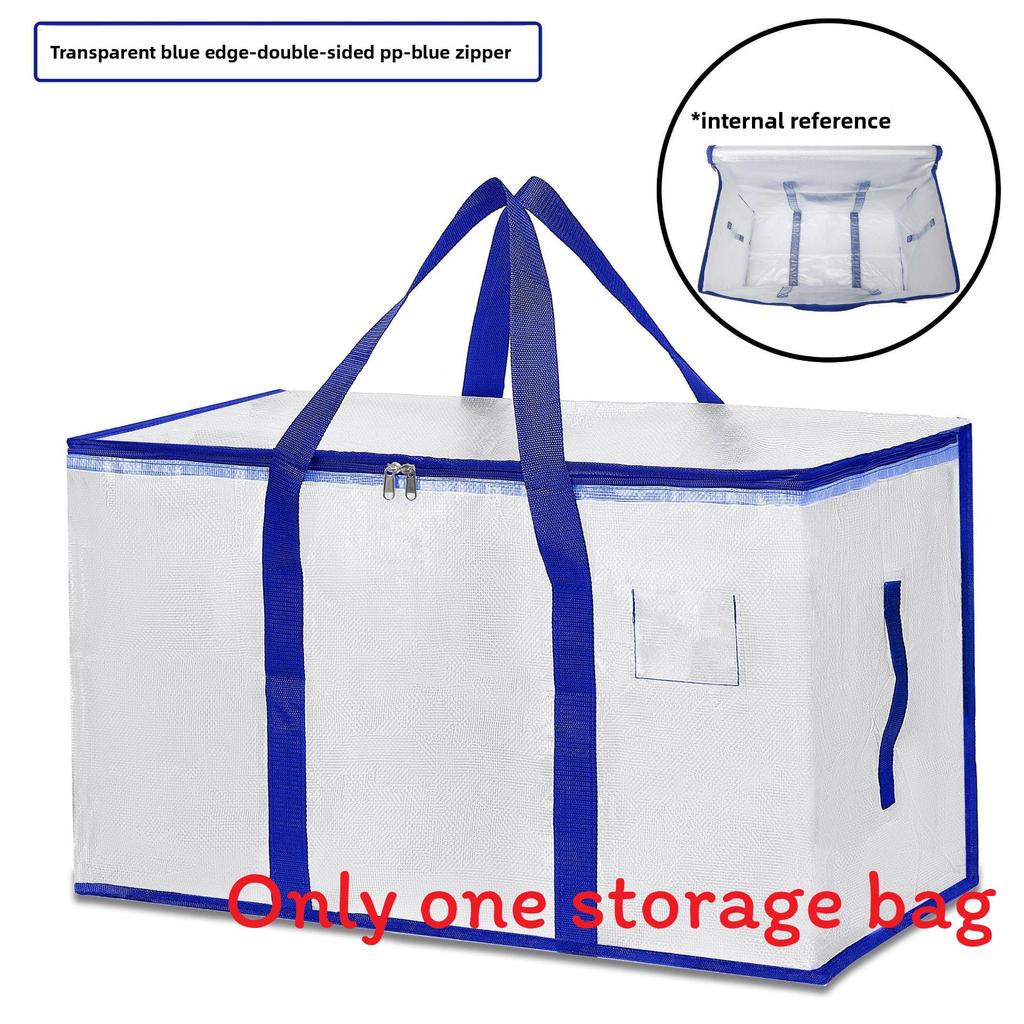 Thickened Pe Packing Bag With Foldable Design For Moving And Travel Storage