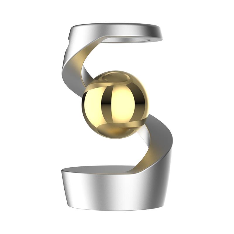Adult Desktop Stress Relief Toy Aluminum Alloy Decompression Hypnosis Rotary Gyro Fingertip Kinetic Levitating Spinner Gift