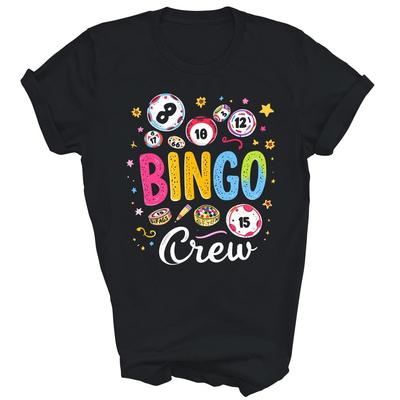 Maglietta Divertente Unisex Crew Bingo Regalo
