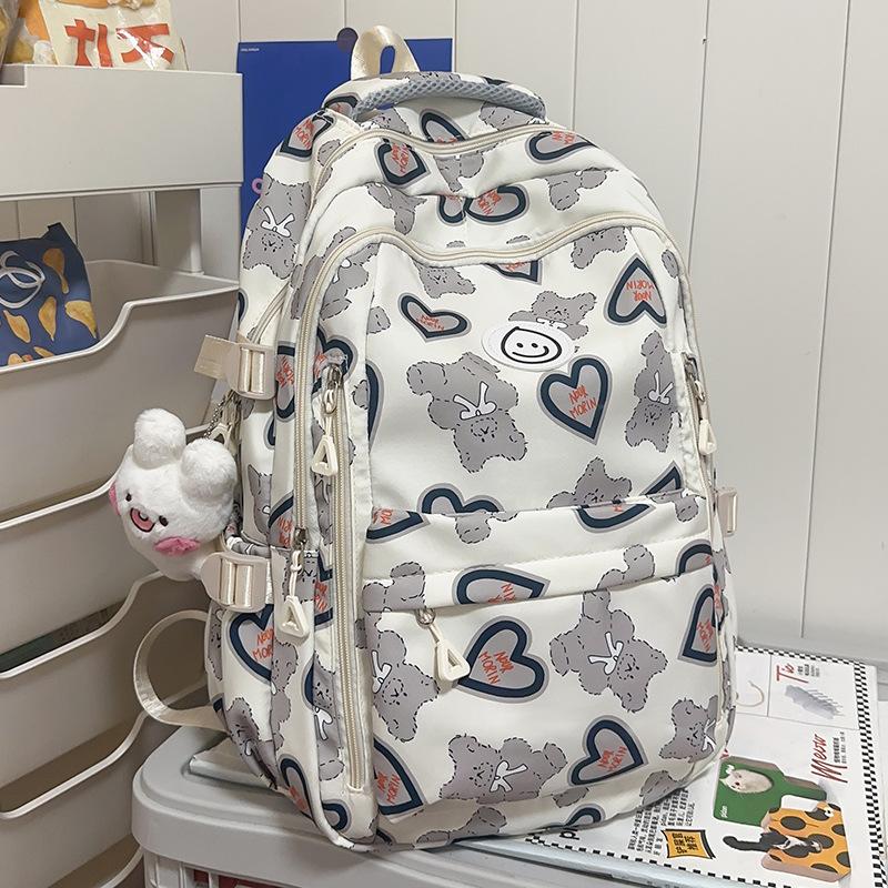 Primary School Girl College Student High School Student Backpack Boy Love Junior High School Student Backpack