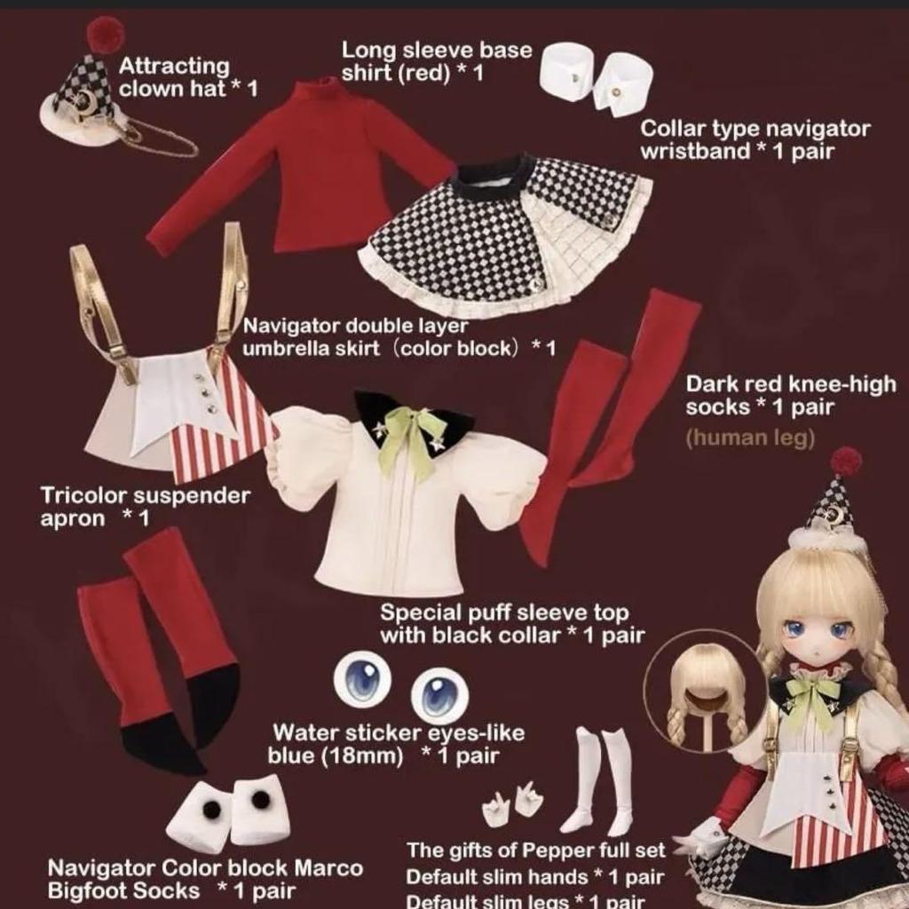 [USED] Chihaya-sama Exclusive TinyFox MACOCO Series Amusement Park Guide Pepper