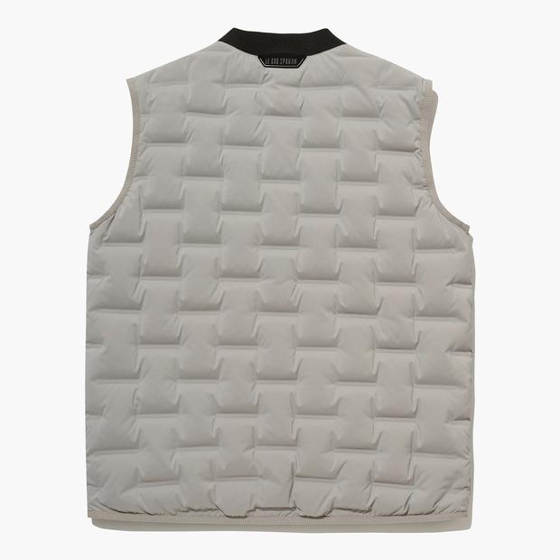 Lecoq Airflex Goose Down Vest Grey (Qp423Edvo1) (B Type)