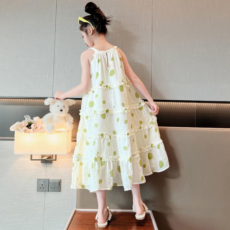 Girls Sleeveless Summer Princess Dress for Big Kids Stylish and Cool