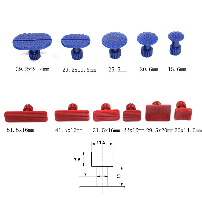 Car Paint Dent Repair Tool Car Body Paintless Dent Lifter Glue Puller Hail Damage Repair Tools Free Sheet Metal Painting