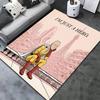 Onepunch Man Teppich für Wohnzimmer Schlafzimmer Zuhause Sofadekoration Kinder Spiel rutschfeste Bodenmatte