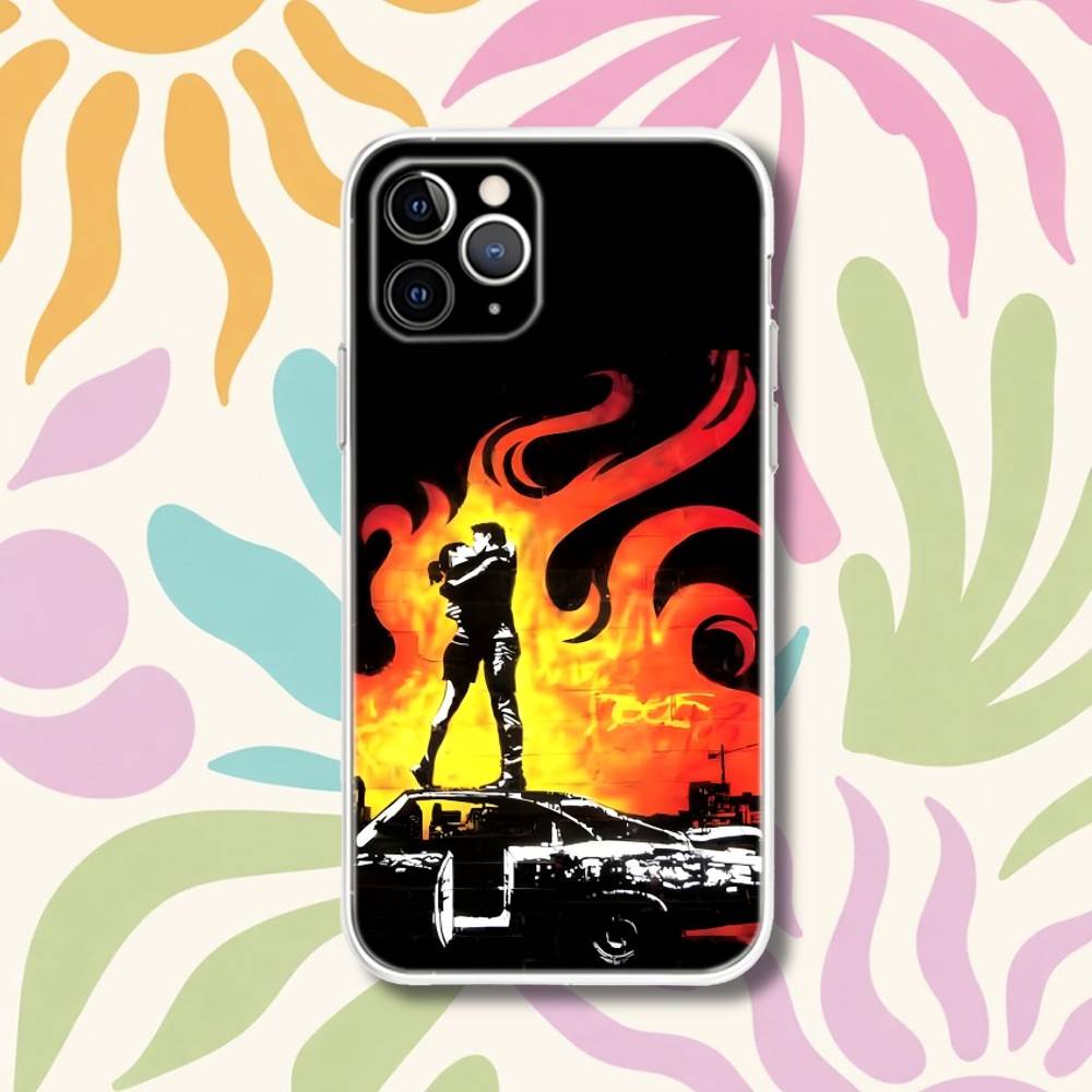G-Green Day American Idiot Dookie Transparent Phone Case For iPhone 17,13,15,12,11,14,16 Pro Max Mini 7,8 Plus SE4,17E Air Funda