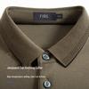 Shanshan Men's Wool Blend Warm Polo Long-sleeve T-Shirt
