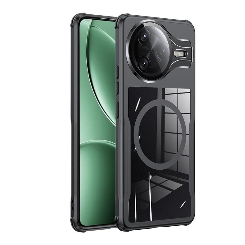 

For POCO F7 Ultra F7pro Case for Magsafe Lens Camera Holder Phone Case for POCOF7 Ultra F7 Pro Shockproof Airbag Silicone Bumper For POCO F7 Ultra