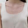Mimesi Twin Ring Long Necklace
