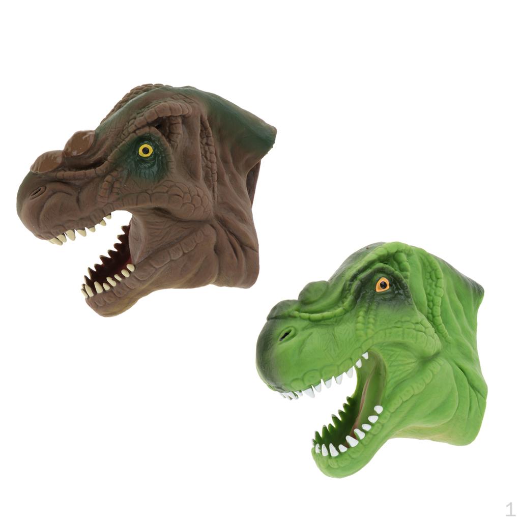 

2pcs Dinosaur Puppet Figure Toy Gloves Tyrannosaurus for Children