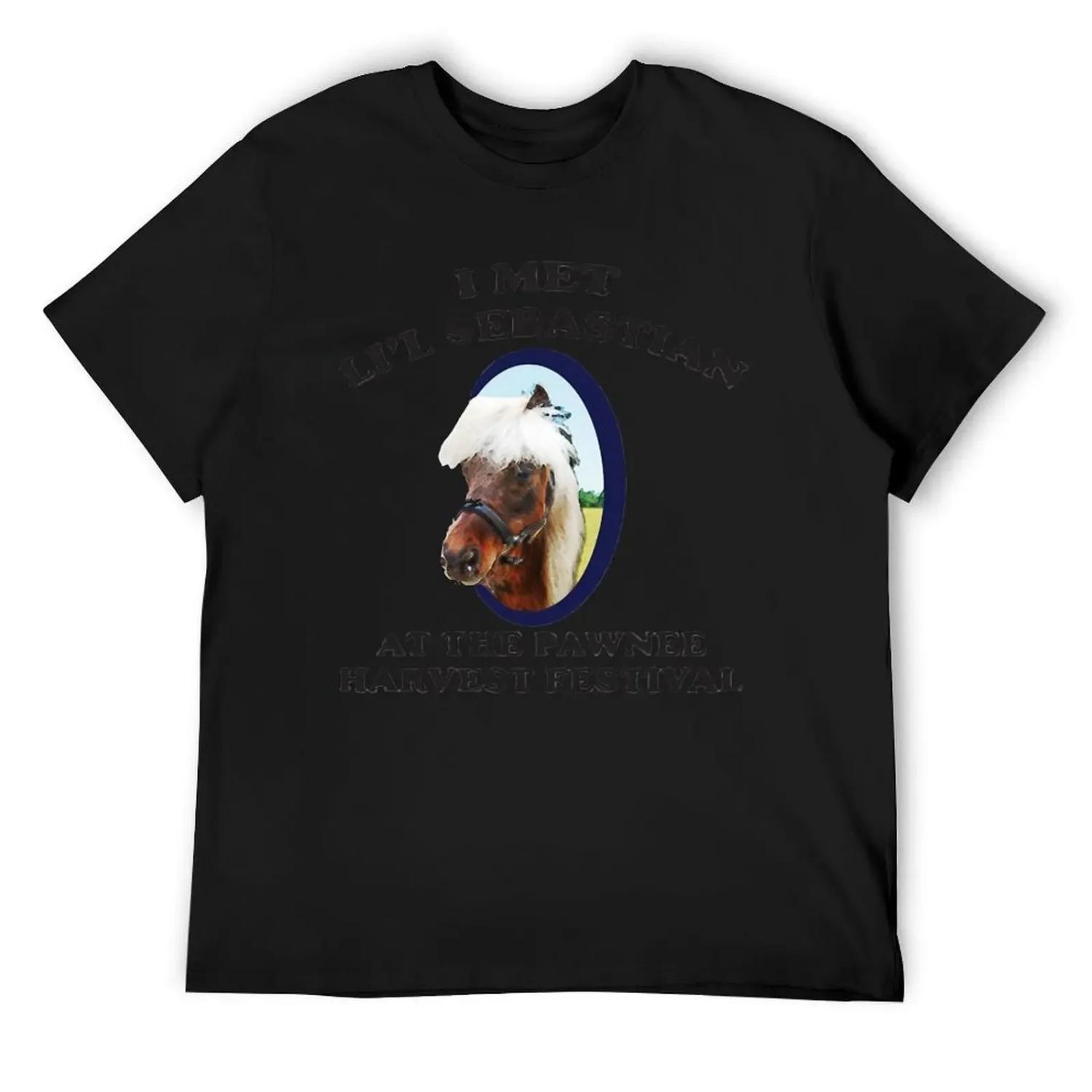 

I Met Lil Sebastian T-Shirt anime clothes summer clothes funny gifts Men s t shirts XXXXXL чорний