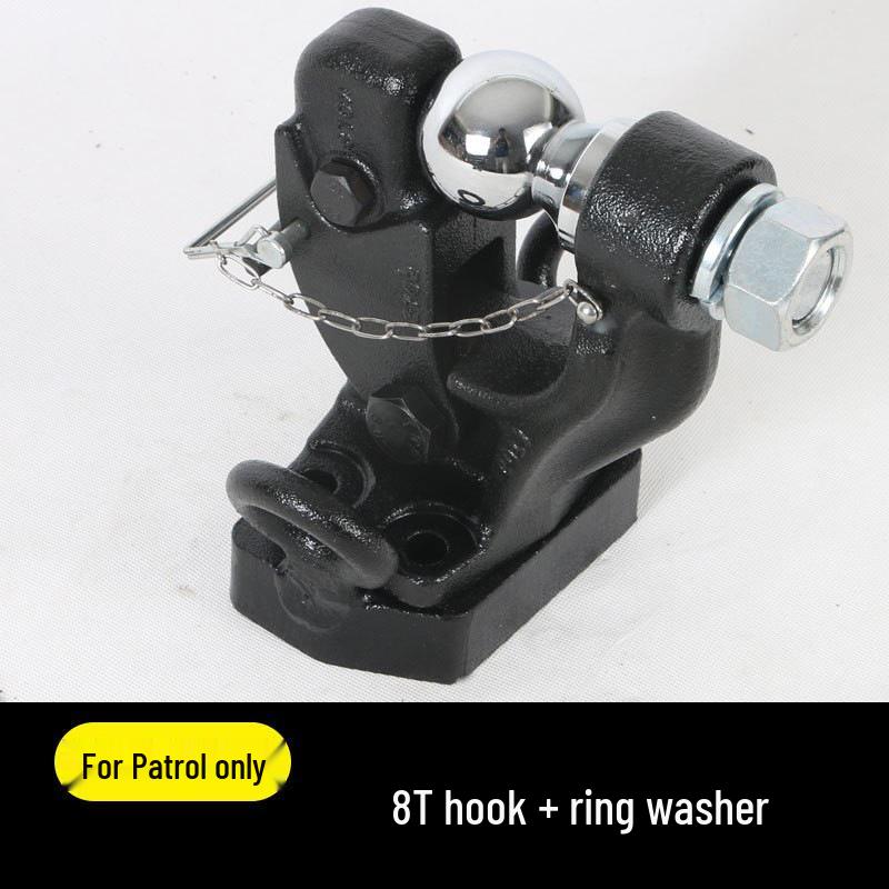 Nissan Patrol Y62 Trailer Hitch & Y61 Stainless Steel Quick Release Towing Hook