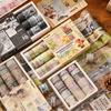 20pcs/set  Vintage Washi Tapes Scrapbooking Supplies Masking Tape Retro Cinta Adhesiva Decorativa Journaling Materials Washi Tape Set