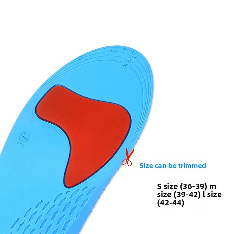 Breathable Sweat Absorbing Full Pad Insole Shock Absorption Pressure Relief for Sports Running Casual Winter