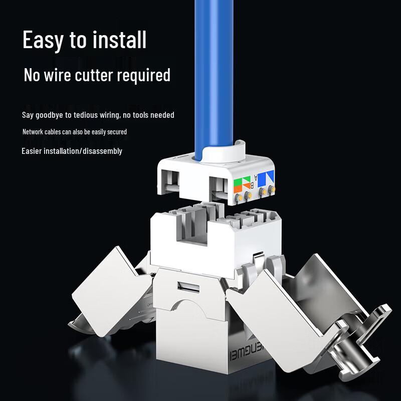 Shengwei WNDF6001 Cat6 RJ45 Geschirmtes Netzwerkmodul