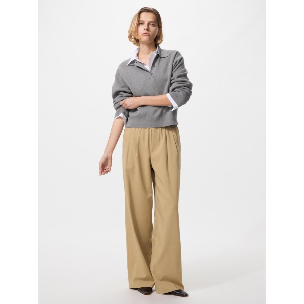 Uniqlo Japan Easy Tuck Pants Long Length
