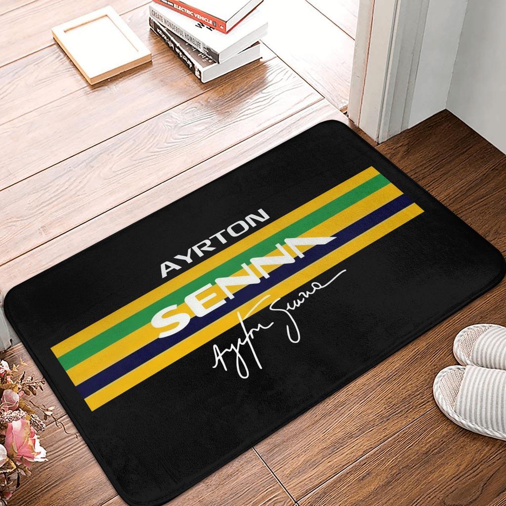 Brazílie Ayrton Senna Vstupní rohožky Přední dveře Podlaha Vstupní rohožky Vnitřní Kuchyně Koupelna Rohožka Garáž Koberec