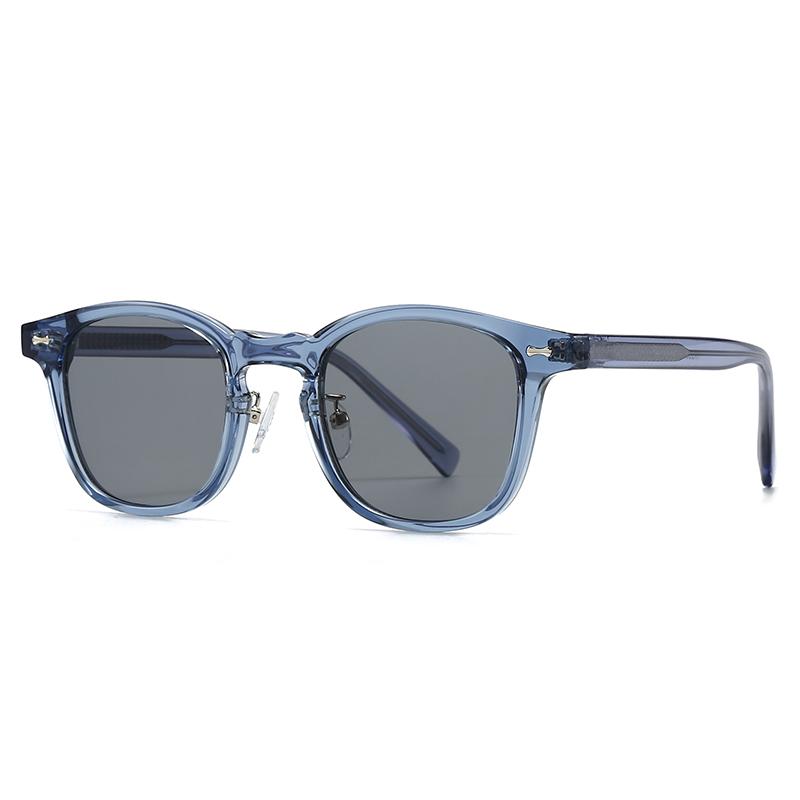 European And American Trendy Street Style Retro Artistic Acrylic Insert Sunglasses Modern Charm Ins Sunglasses 2803