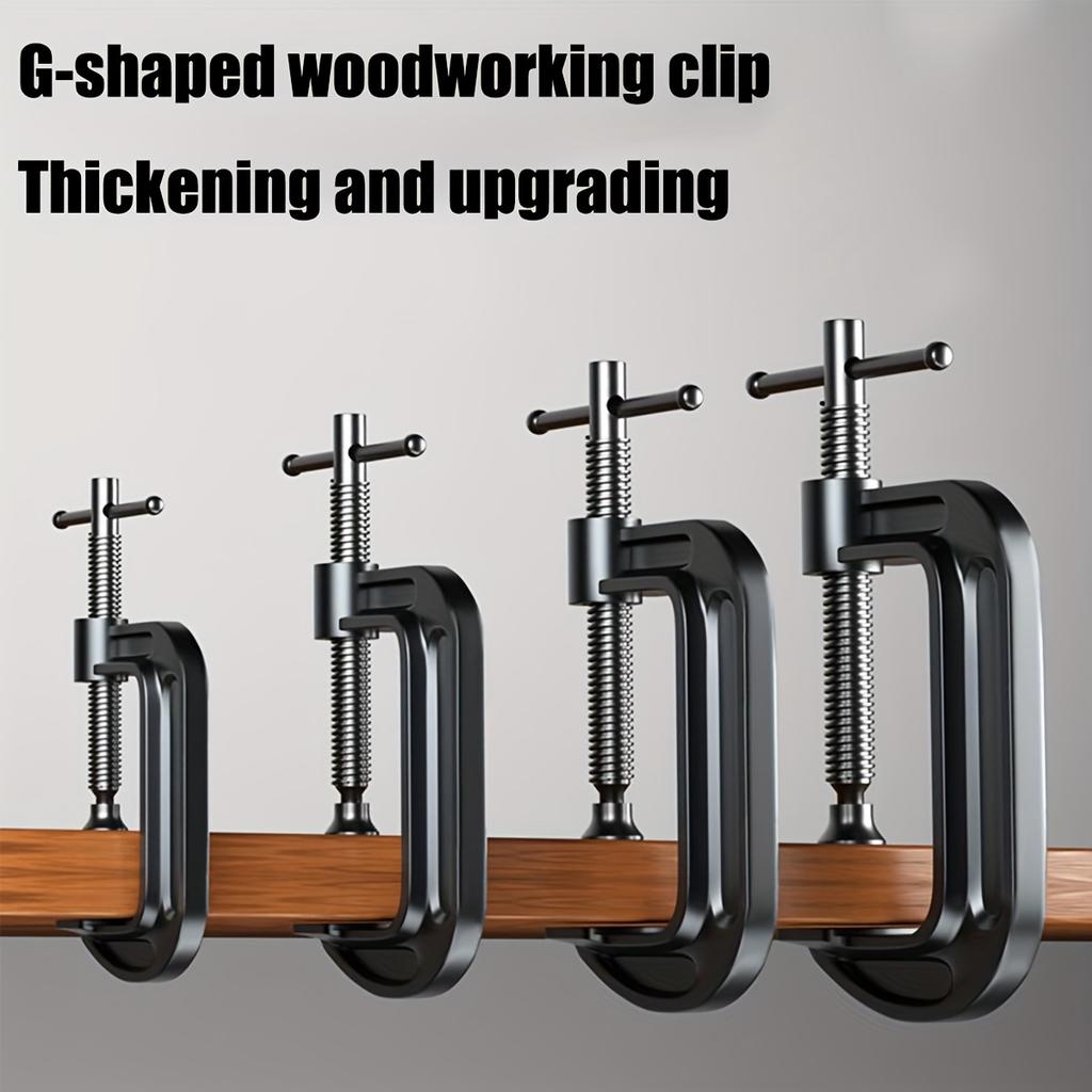 Sea Transportation 12 Inch G-type Clamp Woodworking Clamp Fixture Iron Clamp Strong Clamp Woodworking Tool Clamp Accessory Tool