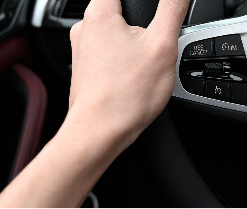 Genuine Leather Carbon Fiber Steering Wheel Cover for TANK 300/400/500