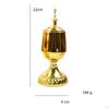Burner Gold-plated Censer Cone Holder Ornaments Crafts Decor