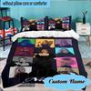 Custom Name Love Music Adele Bedding Set 3pcs, Bedding Set Including 1pc Duvet Cover And 2pcs Pillowcases for Bedroom, Dormitory Gift