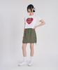 Slow Record House Nylon Cargo Mini Skirt_Khaki
