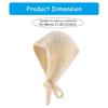 French Knitted Bandana Polyester Plush Solid Color Comfortable and Warm For Women and Girl Daily Use Winter Headwear