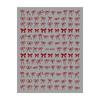 Redanco3D Cartoon Bow Nail Stickers with Gold & Silver Hot Stamping DH-1061