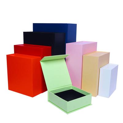 Elegant Magnetic Flip Cover Souvenir Book-Shaped Gift Box for Holidays