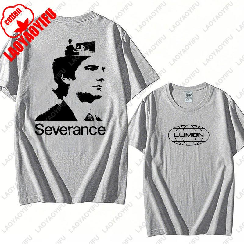 Vintage Lumon Macrodata Refinement Severance Tees Retro Severance TV Show Cotton Tshirt Summer Retro Trend Cool Unisex T Shirts