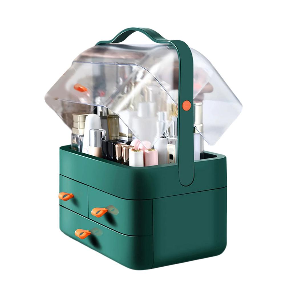 Kosmetik-Organizer mit viel Platz zur Aufbewahrung verschiedener Kosmetik-Accessoires für Beauty-Enthusiasten und Make-up-Künstler