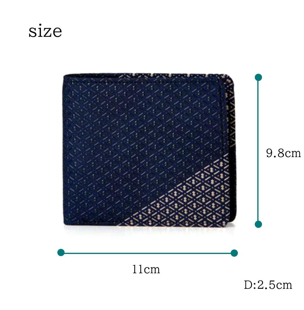 Inden Folding Iori Gourd Traditional Koshu Original Brand [Inden-ya] Inden-ya Wallet, Design, Craft, Inden, Deerskin, Lacquer, (No. 8212)