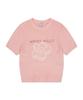 Wacky Willy Women'S Lily Graphic Short Sleeve Knit Pink