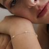 Tatiana (925 Silver) Pearl Connect Chain Bracelet BR2186