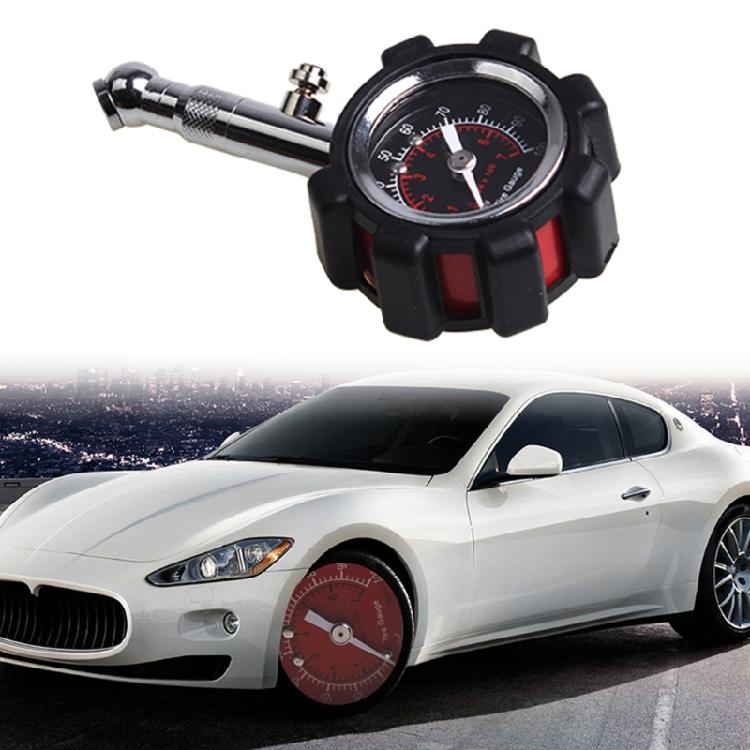 Tire Pressure Gauge Dial Air Pressure Gauge Tire Gauge 100PSI for Car Motorbike