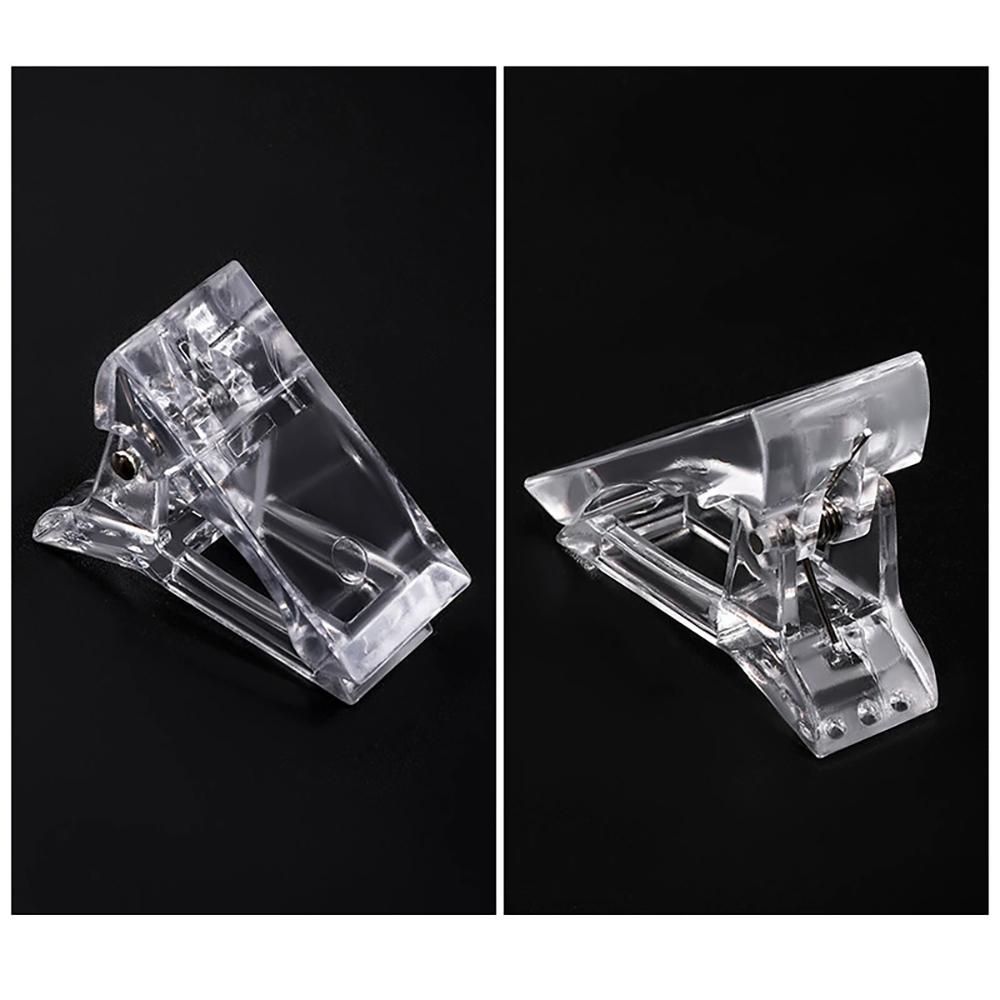 1/5 Pieces – Acrylic Nail Mold Fixing Clips | Polygel Clamps | Extension Gel Shaping Clips | Nail Art Styling Auxiliary Tools