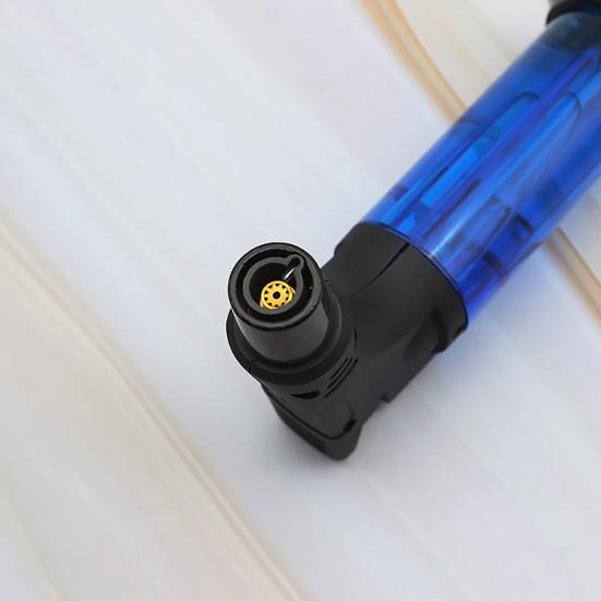Kitchen Torch Windproof Refillable Plastic Security Lock Butane Torch for Camping