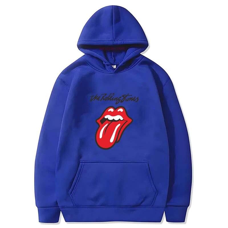 Rolling Stones Theme Essentials Mikina s kapucí s kapucí pro Unisex Mikina s kapucí Unisex oblečení Novinka v mikinách a mikinách Y2k Graphic