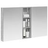 Bathroom Cabinet Set 3 Pcs 100 X 10.5 X 60.5 Cm Engineered Wood