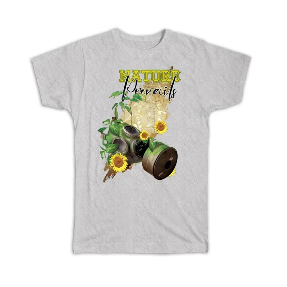 Gift T-Shirt : Ecolife Nature Prevails Green Energy Eco Friendly Plants S
