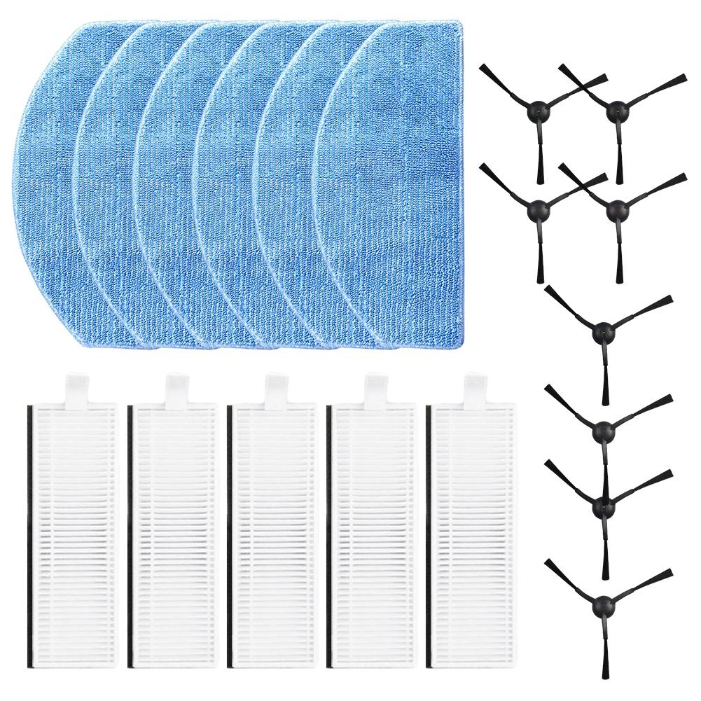 Pro robotický vysavač Laresar Evol 3 Náhradní díly Boční kartáč Filtr Mop Pad