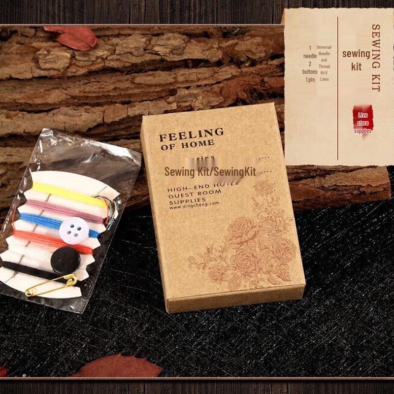 LanKano Disposable Travel Toiletries & Sewing Kit Toiletries