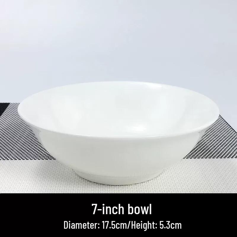Shengxinhui Commercial White Ceramic Restaurant Bowls