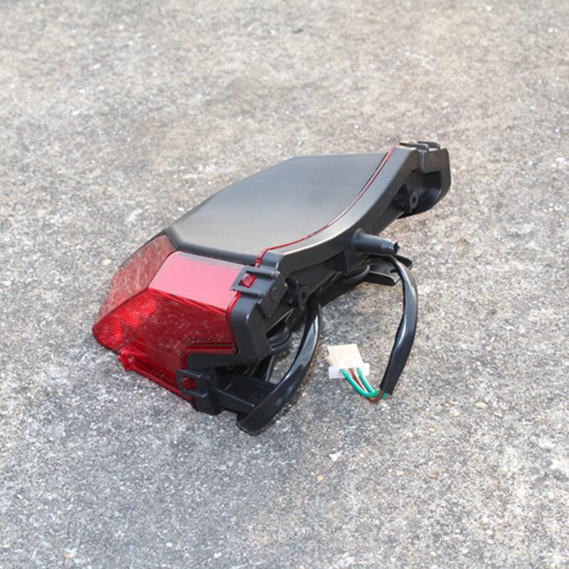 Motorcycle Tail Light For Honda Sundiro CB190R CBF190X CBR190 CBF190R SDH175-6 190cc Motorbike Red Lens LED Rear Brake Stop Lamp