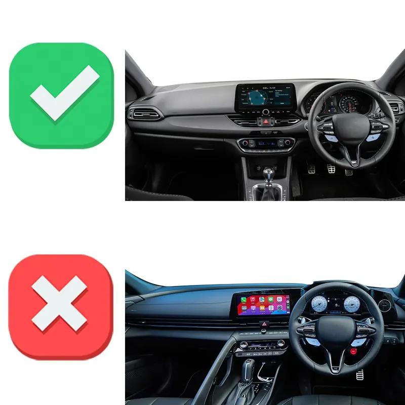 fit for Hyundai i30 2017 -  N-line DashMat Sunshade Car Dashmat Dashboard Cover Pad Protective Carpet Accessories