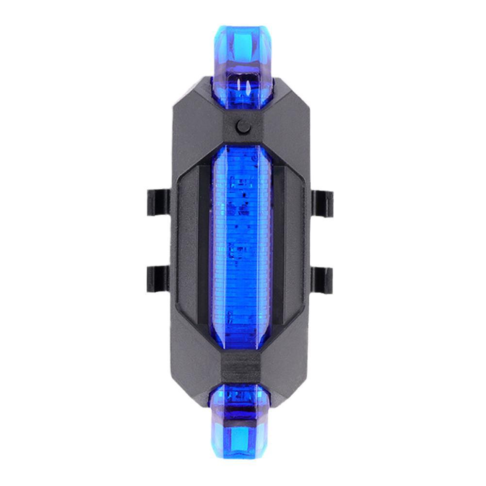 New Bicycle Usb Rechargeable Tail Light Mountain Bike Warning Light 918 Single Speed Bike Rear Cycling Equipment
