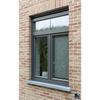 American Style Residential Window Thermal Break Double Glazed Tilt and Turn Window Aluminum Casement Windows Building Materials